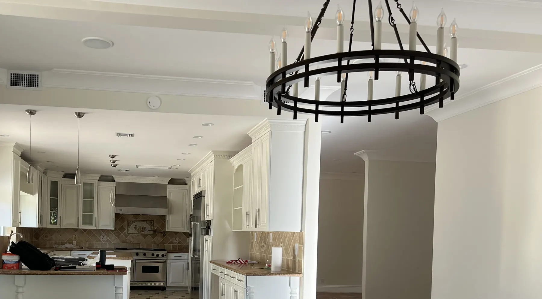 Original traditional kitchen before the renovation